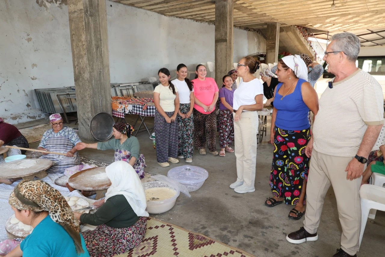 Başkan Tetik Kozdere’de Gönül Sofrasına Konuk Oldu