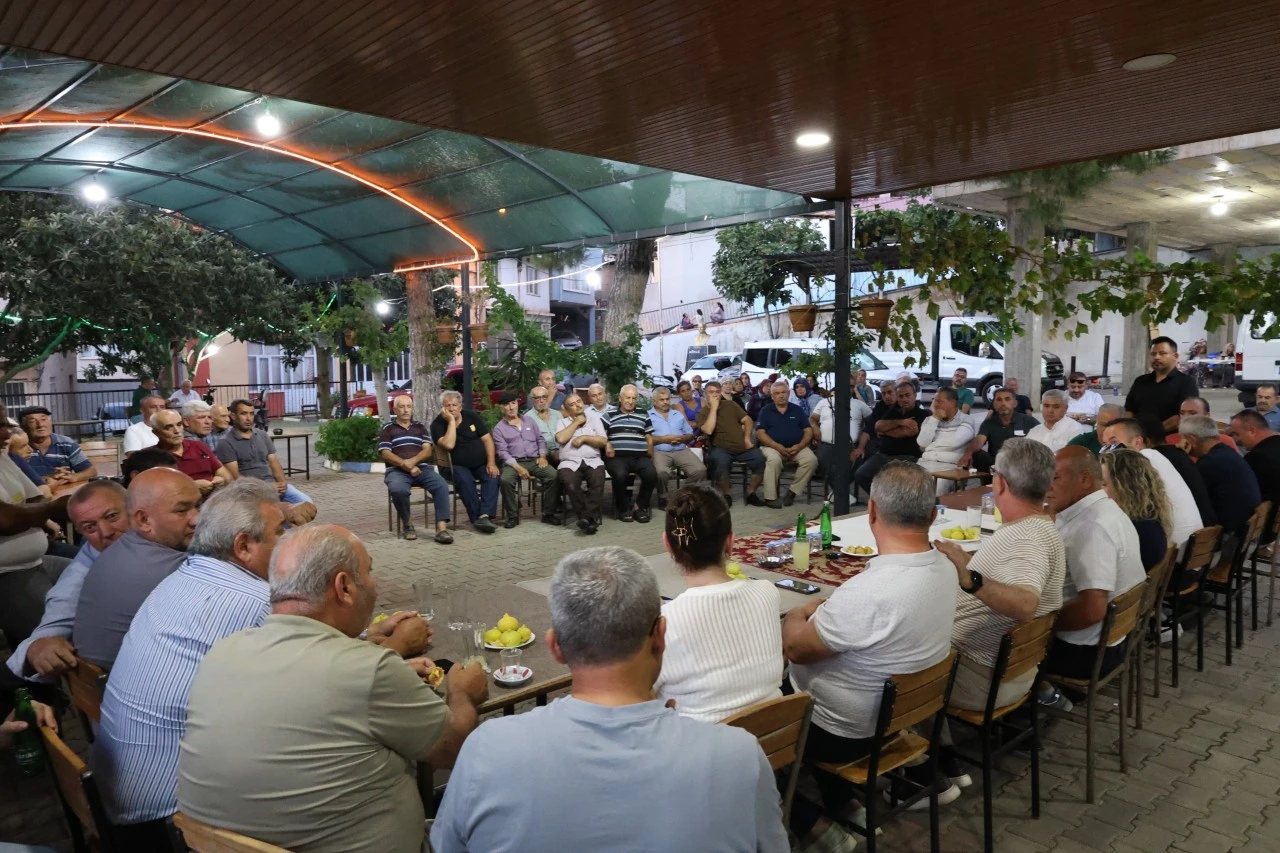 Başkan Tetik Kozdere’de Gönül Sofrasına Konuk Oldu