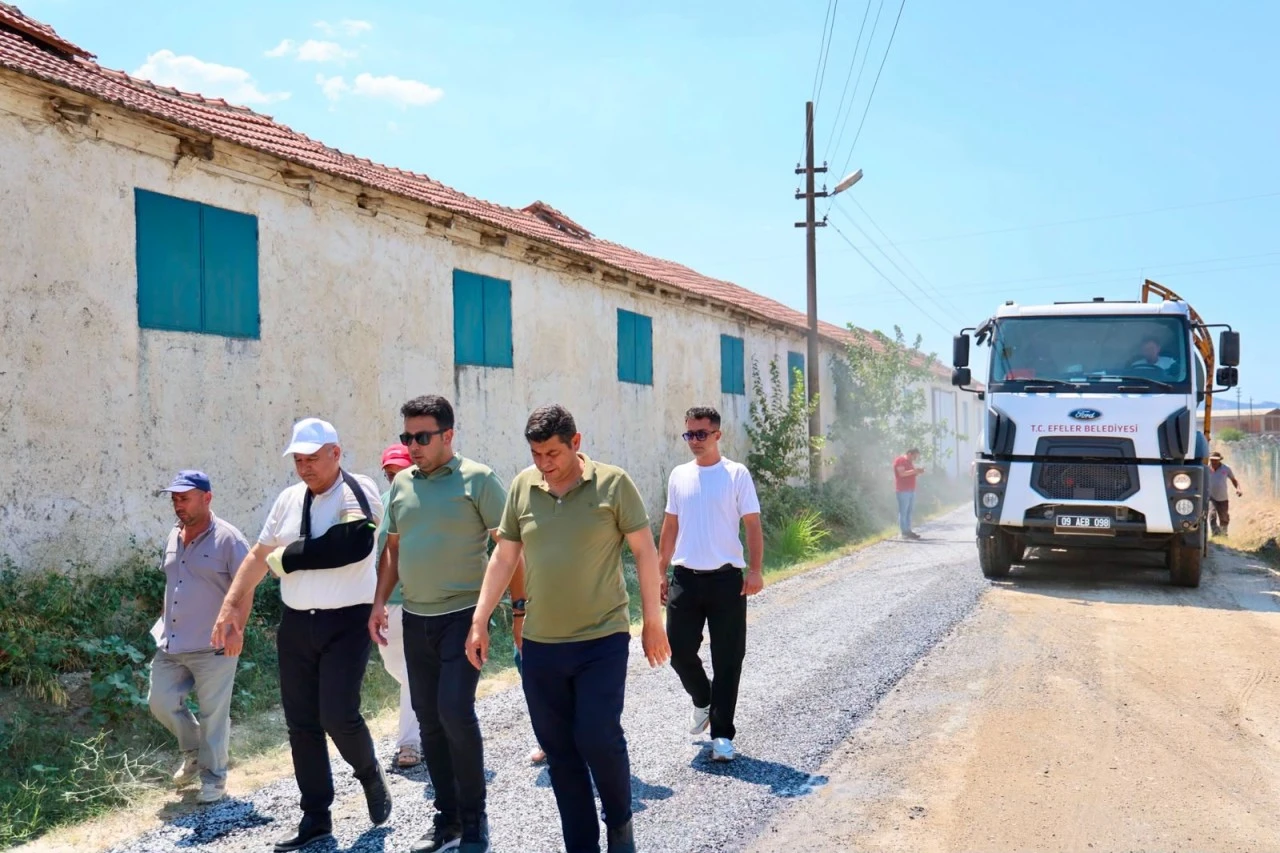 Başkan Kıvrak’tan Çine’nin Yollarına Hizmet Seferberliği