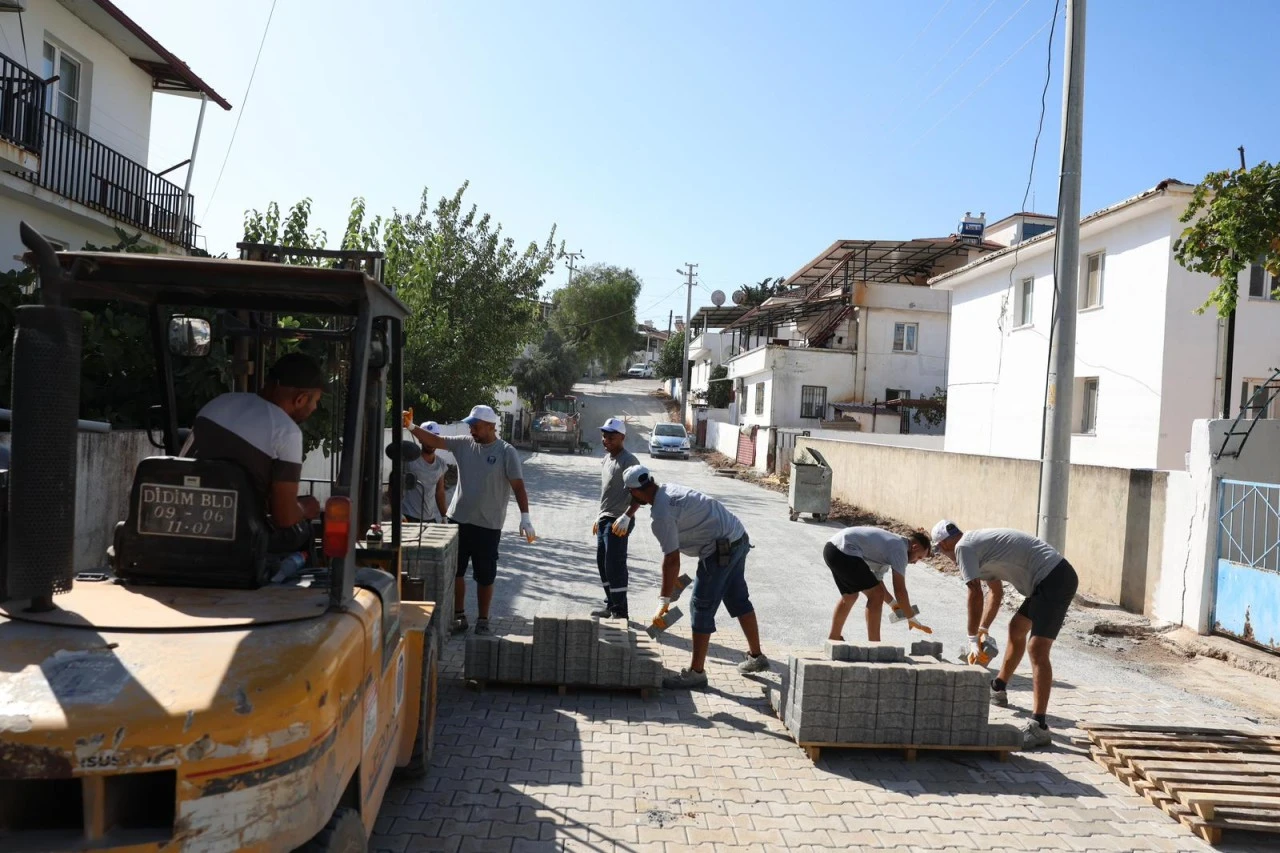 DİDİM BELEDİYESİ’NDEN DENİZKÖY’DE KAPSAMLI ÇALIŞMA