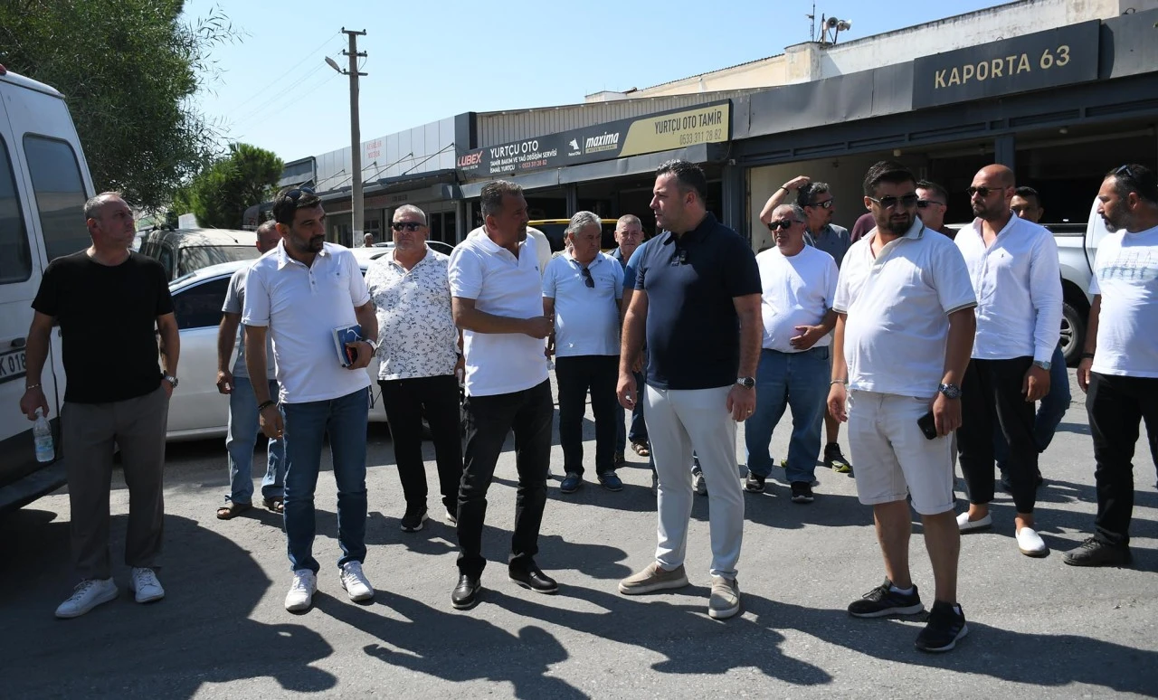 BAŞKAN VEKİLİ DEMİRTAŞ, SANAYİ SİTESİ ESNAFIYLA BİR ARAYA GELDİ