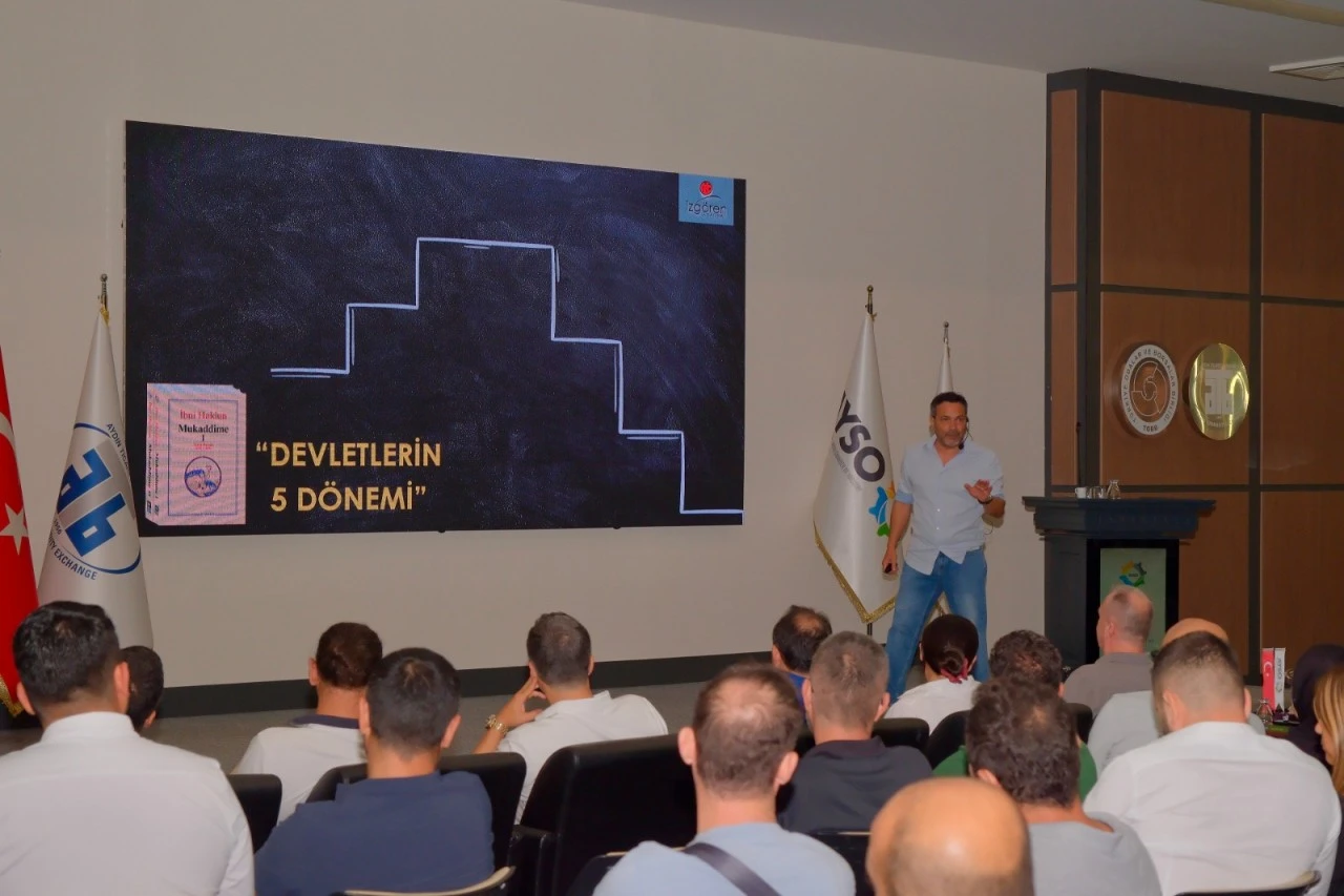 AYSO, Aydın’ın geleceğine ışık tuttu: İzgören, sanayicilerle buluştu