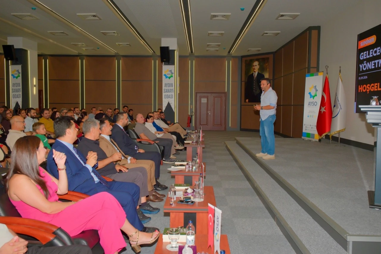 AYSO, Aydın’ın geleceğine ışık tuttu: İzgören, sanayicilerle buluştu
