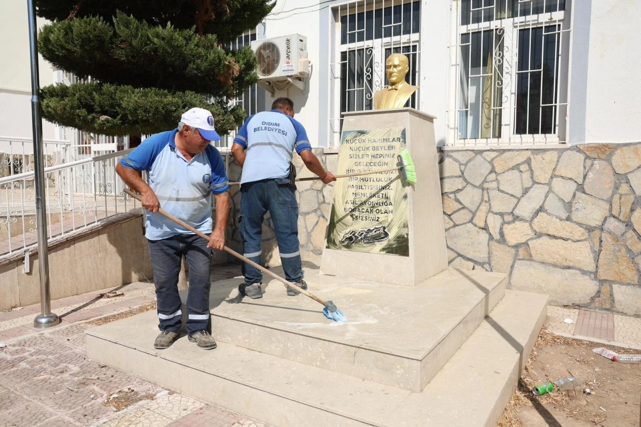 BAŞKAN HATİCE GENÇAY: “ÖĞRENCİLERİMİZİN TEMİZ, SAĞLIKLI VE GÜVENLİ ORTAMLARDA EĞİTİM ALMASI ÖNCELİĞİMİZ”