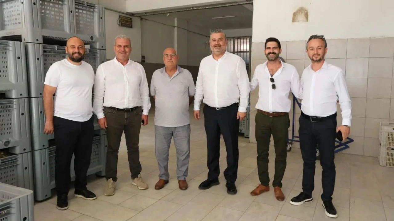 NTO Başkan Adayı Akgün'den incir ticaretinin kalbine ziyaret