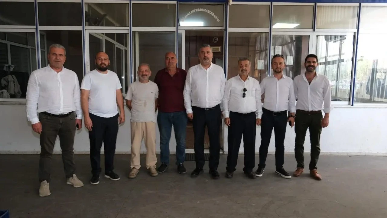 NTO Başkan Adayı Akgün'den incir ticaretinin kalbine ziyaret