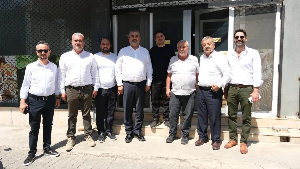NTO Başkan Adayı Akgün'den incir ticaretinin kalbine ziyaret