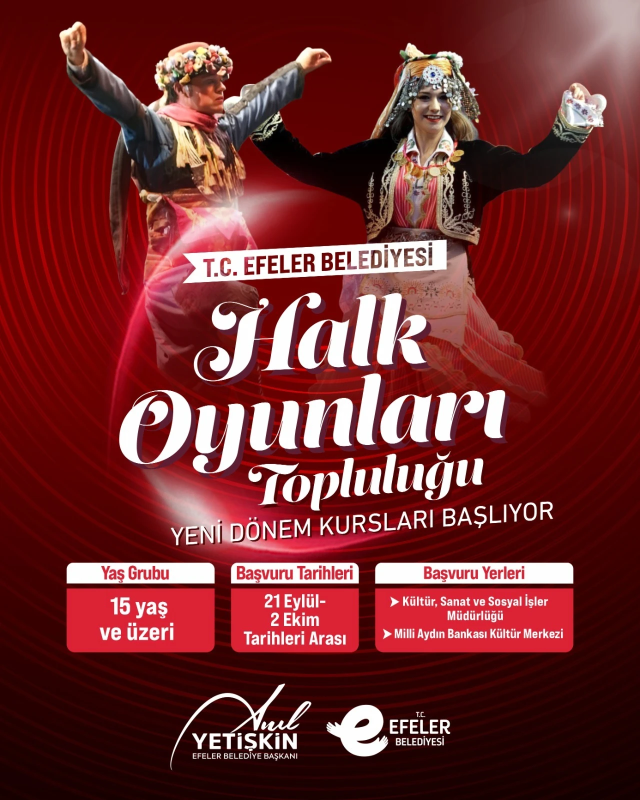 Başkan Anıl Yetişkin Duyurdu: Güz Dönemi Kurs Başvuruları Başlıyor