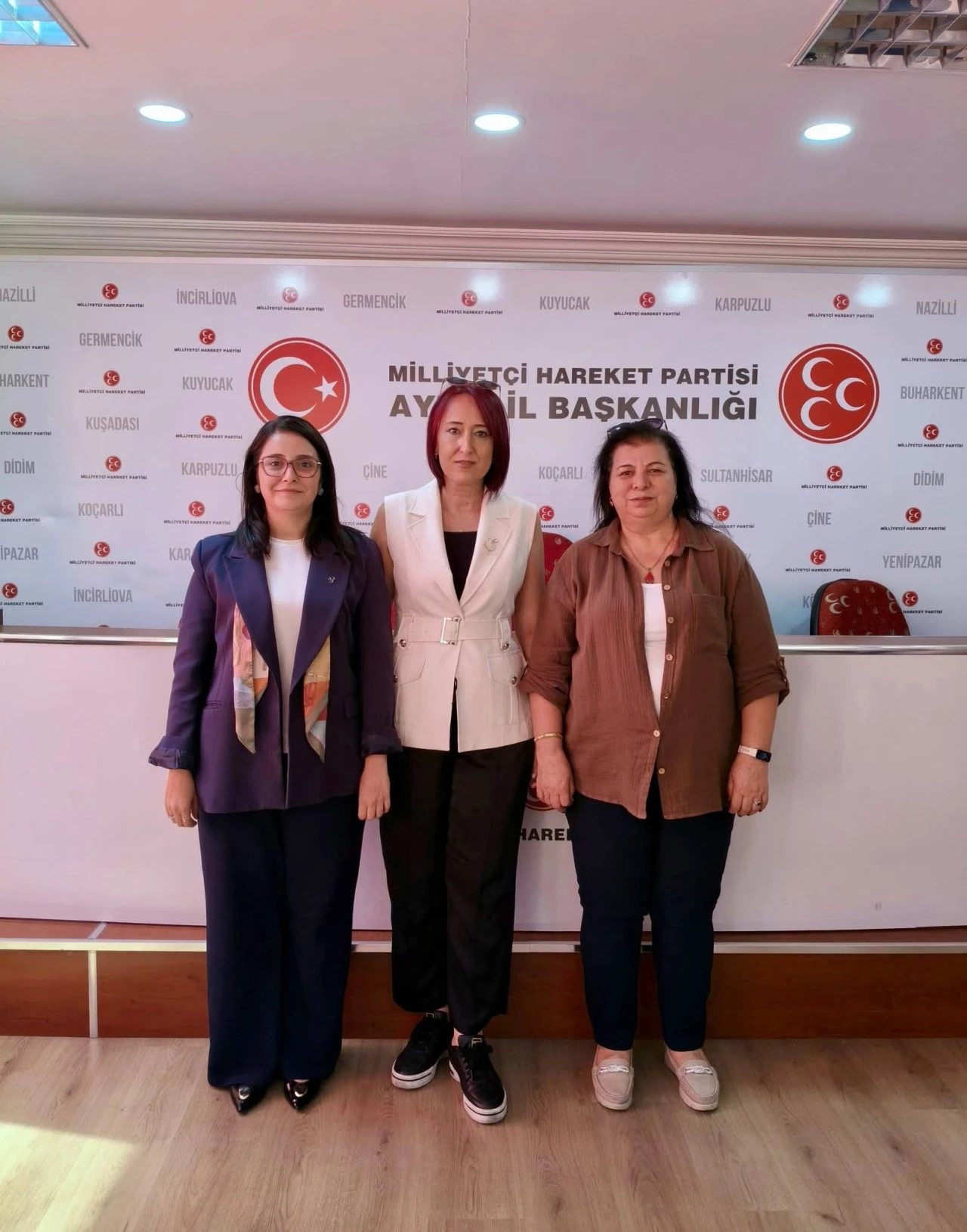 MHP Efeler KAÇEP’te Görev Değişimi: Necla Dirik Atandı