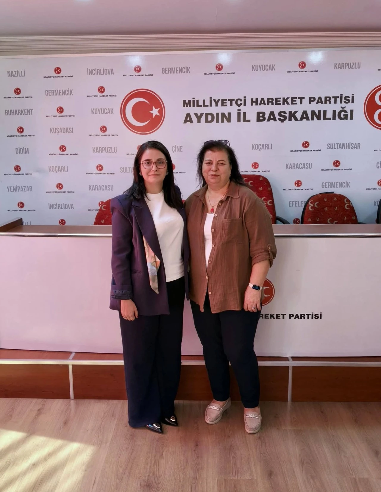 MHP Efeler KAÇEP’te Görev Değişimi: Necla Dirik Atandı