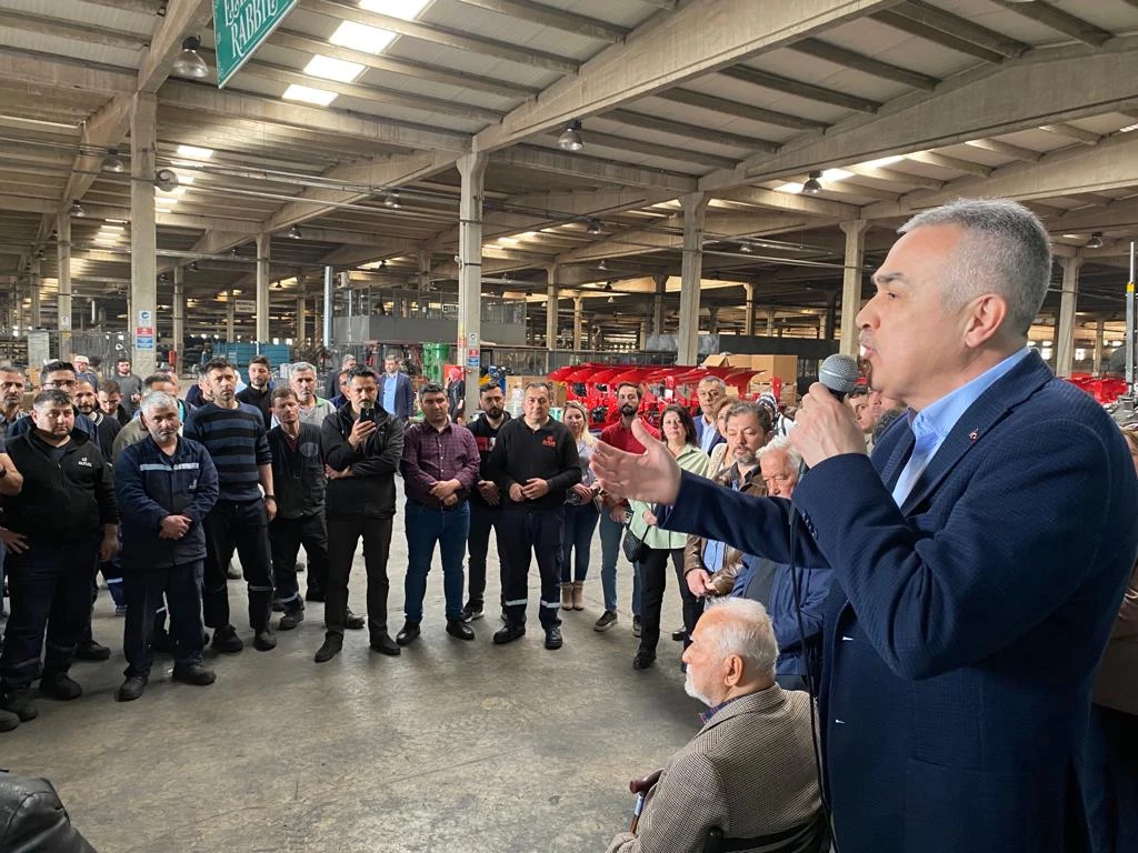 Savaş, OSB’yı ziyaret etti