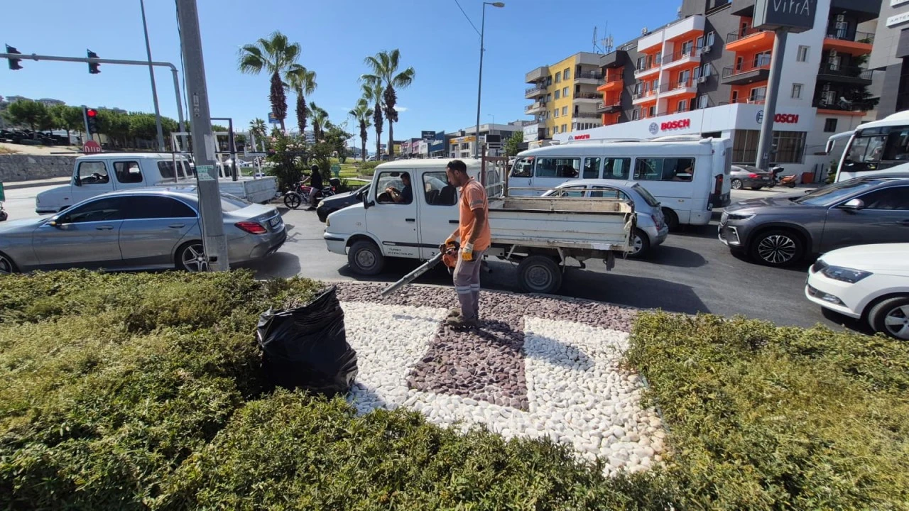 Kentin yeşil dokusuna Kuşadası Belediyesi’nden profesyonel dokunuş