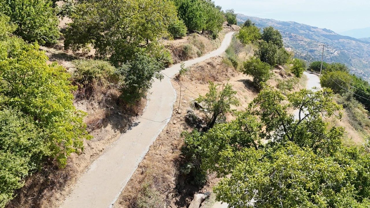 Yaylapınar ve Apaklar’a yeni yol