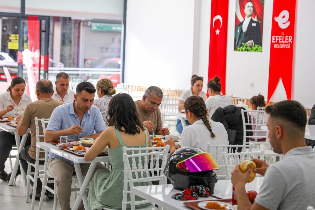 Ulaşılabilir lezzetin adresi: Efeler Belediyesi Kent Lokantası