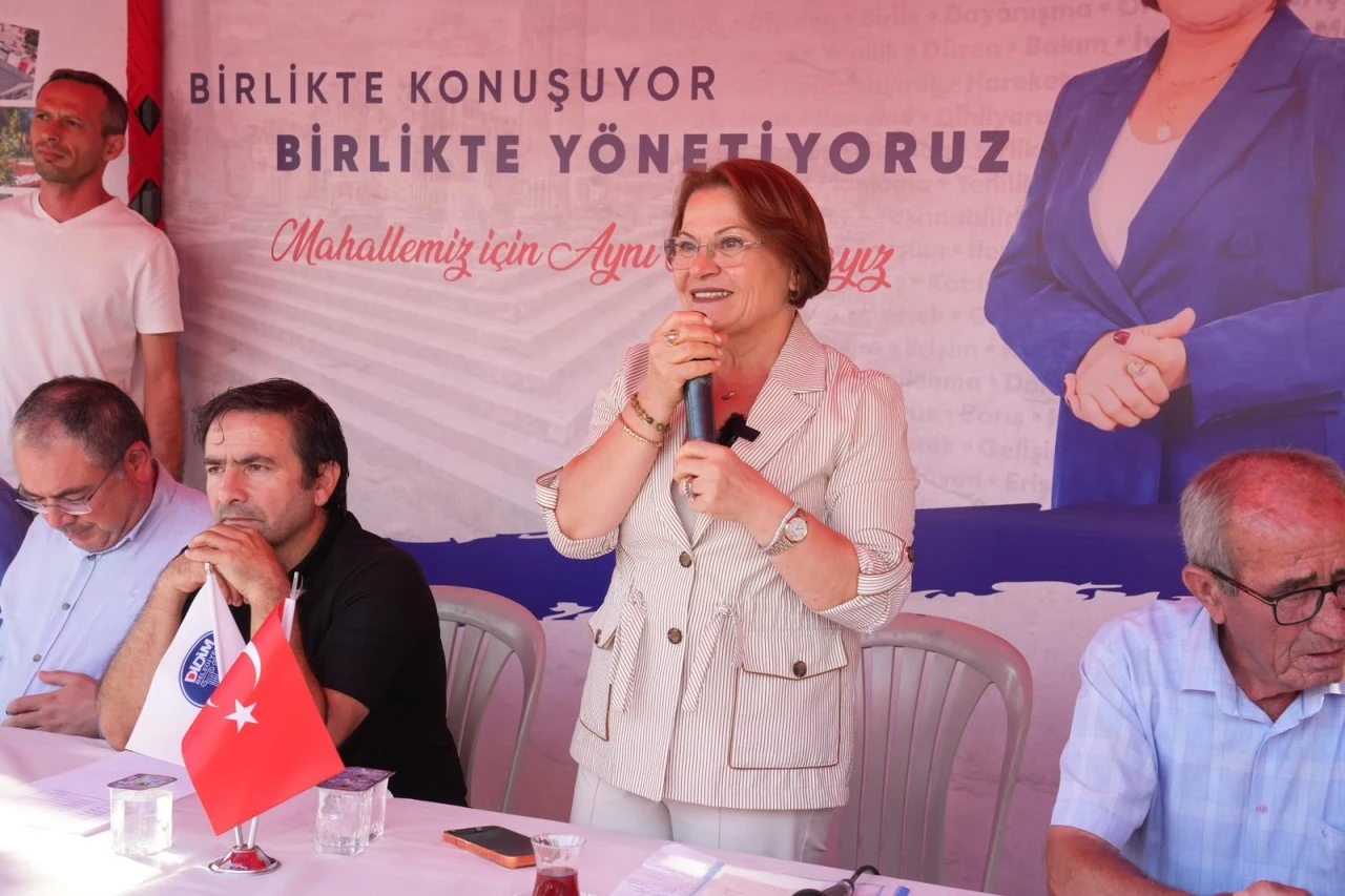 Didim Belediyesi “Mahallemiz İçin Aynı Masadayız” buluşmasında Efeler Mahallesi sakinleriyle bir araya geldi