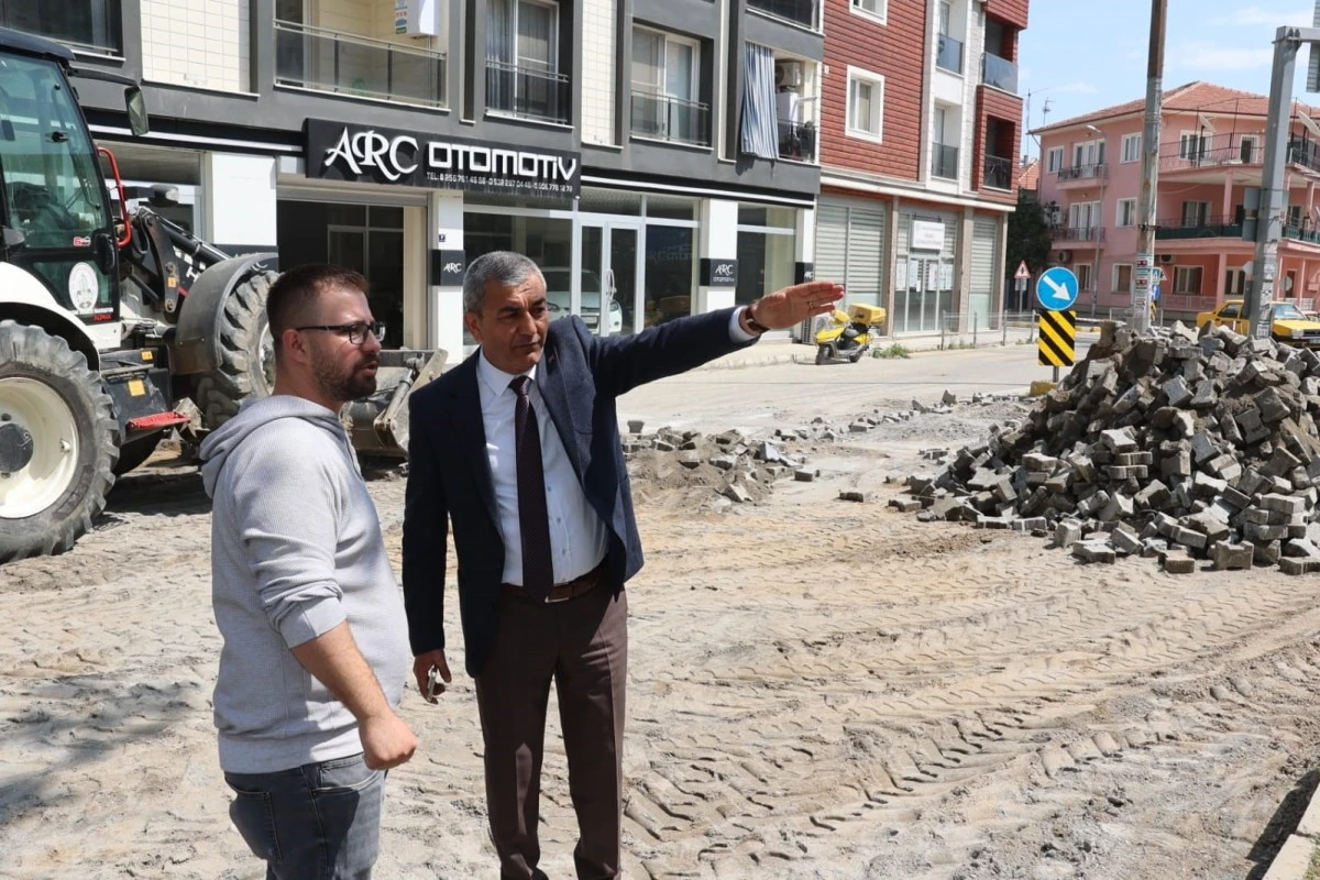Başkan Kaplan&rsquo;dan yol yapım &ccedil;alışmalarına yakın takip