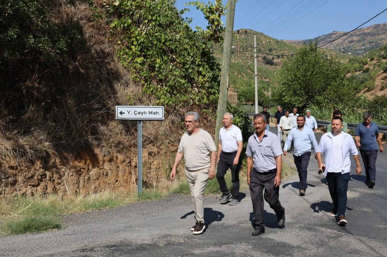 Başkan Tetik Çaylı ve Derebaşı mahallelerinde vatandaşlarla buluştu