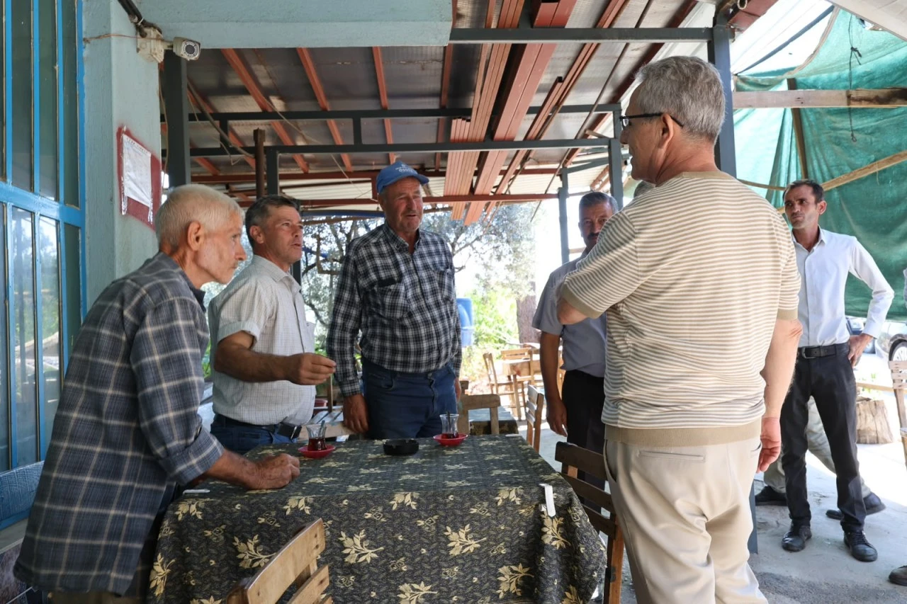 Başkan Tetik Çaylı ve Derebaşı mahallelerinde vatandaşlarla buluştu