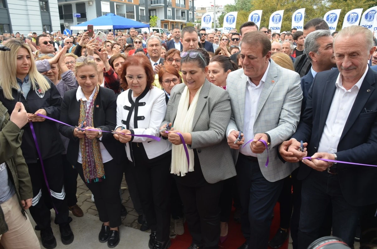 Didim Belediyesi Kadın ve Aile Danışma Merkezi törenle hizmete açıldı