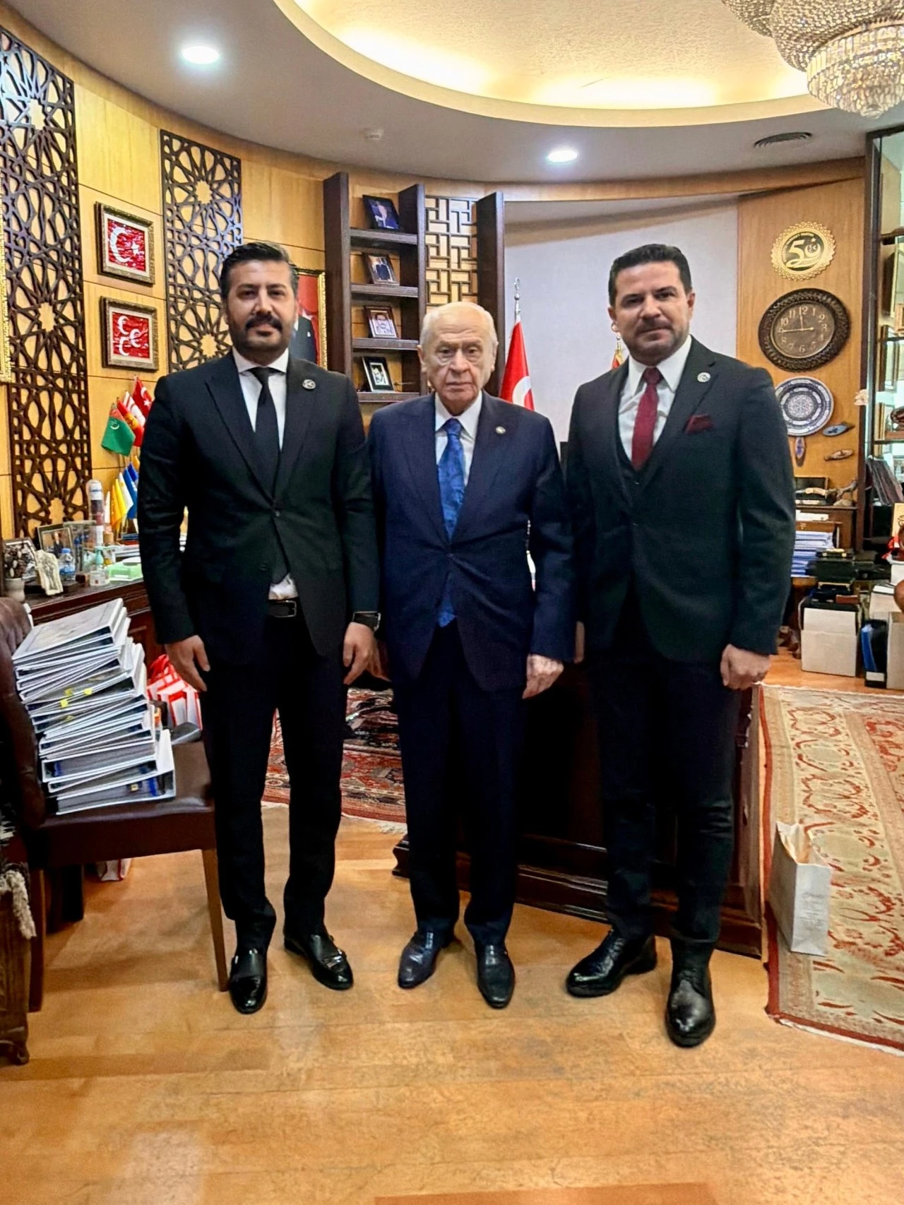Cihangiroğlu’ndan Bahçeli’ye ziyaret: “Aralıksız çalışmaya devam edeceğiz”