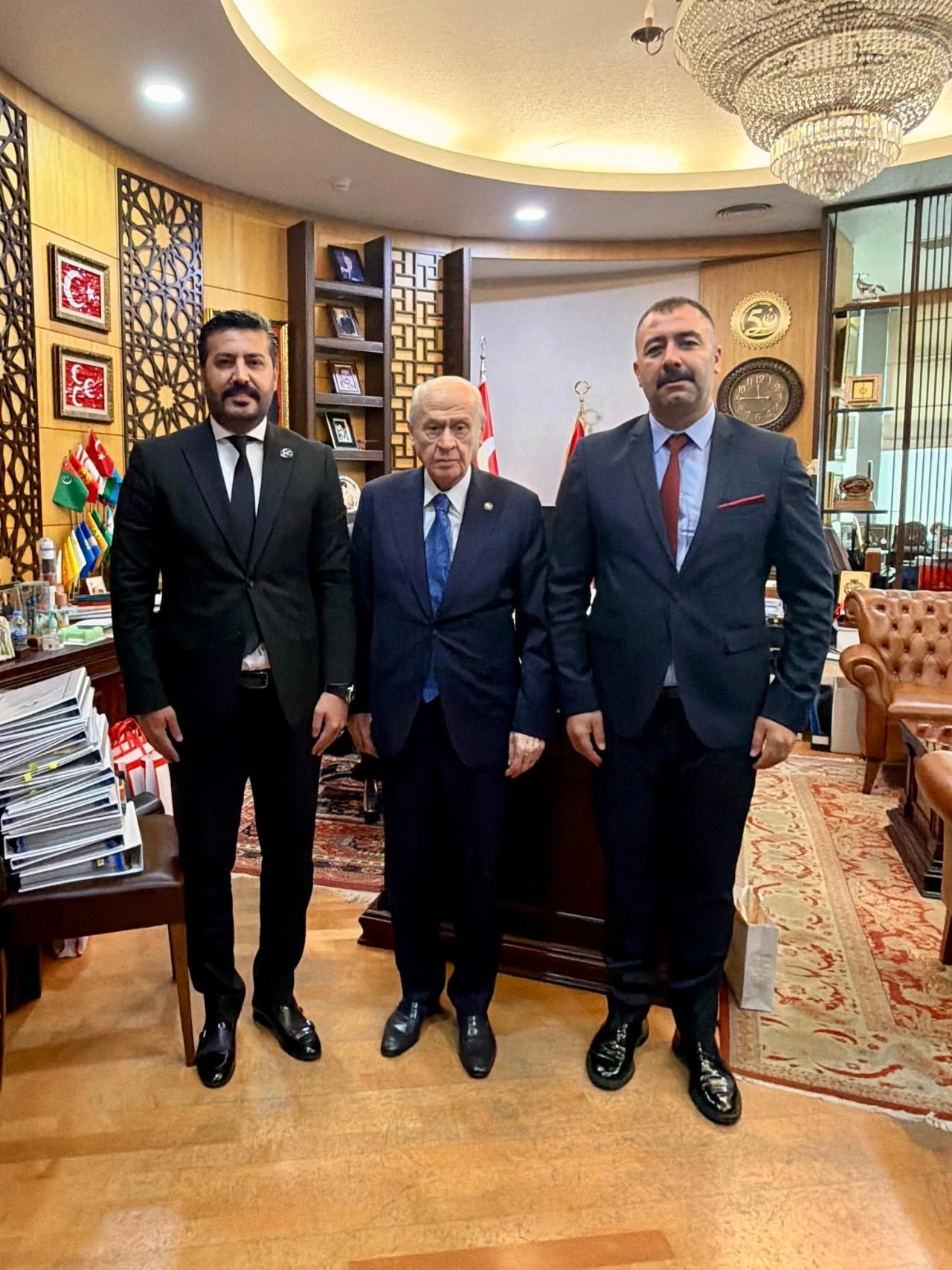 Cihangiroğlu’ndan Bahçeli’ye ziyaret: “Aralıksız çalışmaya devam edeceğiz”