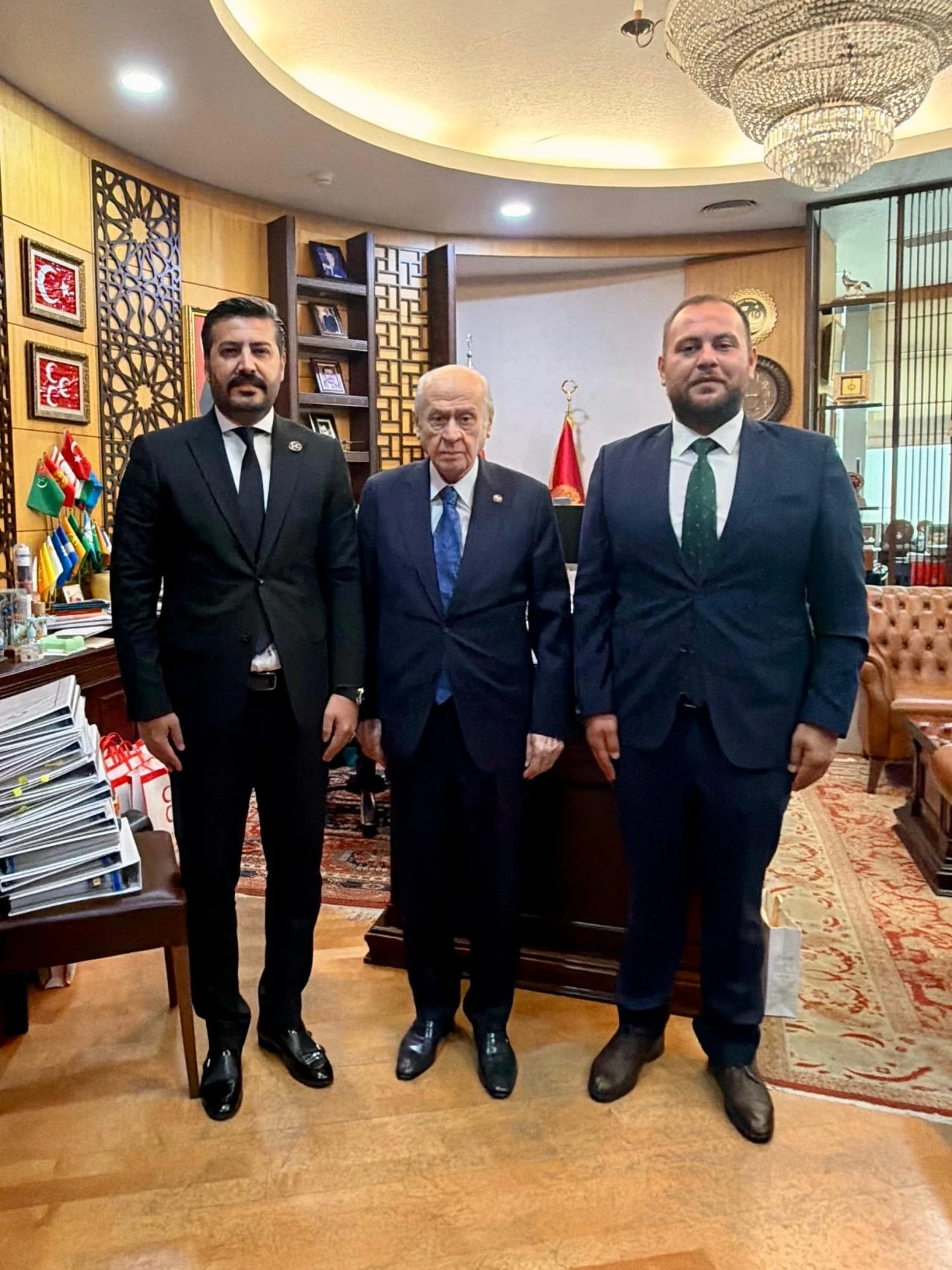 Cihangiroğlu’ndan Bahçeli’ye ziyaret: “Aralıksız çalışmaya devam edeceğiz”