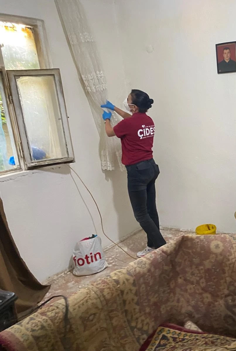 Çine Belediyesi’nden ihtiyaç sahibi aileye destek