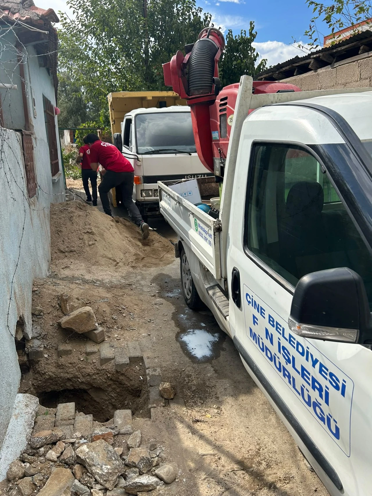 Çine Belediyesi’nden ihtiyaç sahibi aileye destek