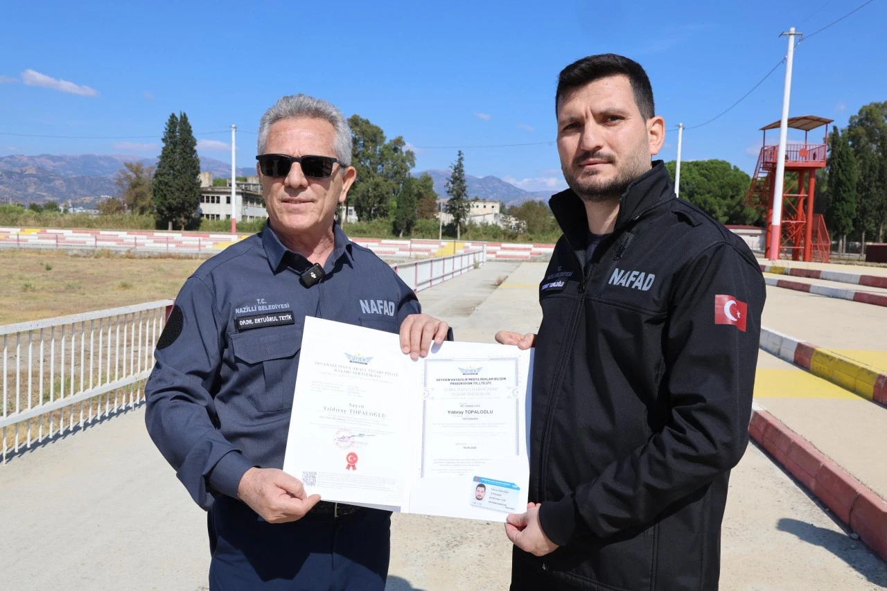 Bölgede Tek: Yapay Zeka Destekli Afet Drone’u Nazilli’nin Hizmetinde