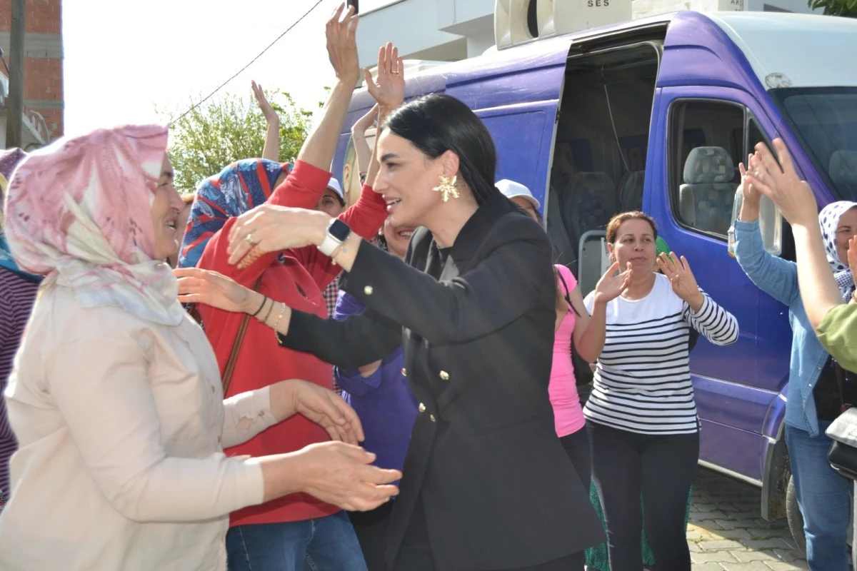 Seda Sarıbaş Çine’de alkışlarla karşılandı