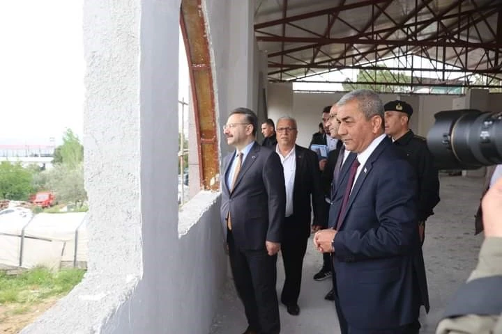 Koçarlı Cemevi ve Kültür Merkezi inşaatında sona yaklaşıldı