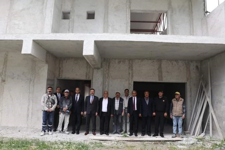 Koçarlı Cemevi ve Kültür Merkezi inşaatında sona yaklaşıldı