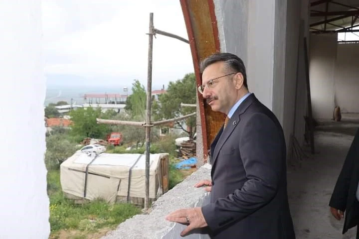 Koçarlı Cemevi ve Kültür Merkezi inşaatında sona yaklaşıldı