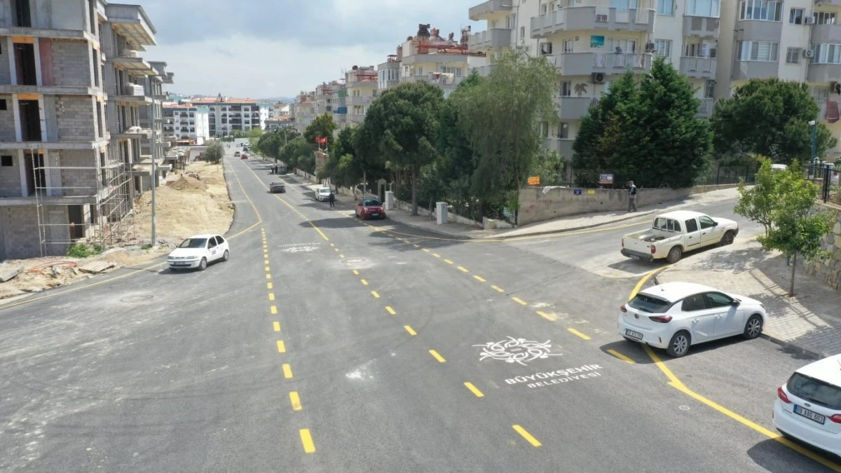 Aydın Büyükşehir Belediyesi yolları tek tek yeniliyor