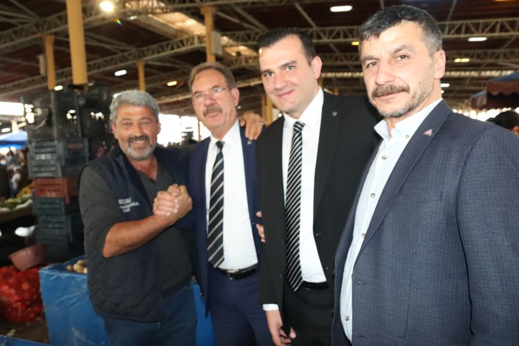 Söke’de Pehlivan ve Keremit’e sevgi seli