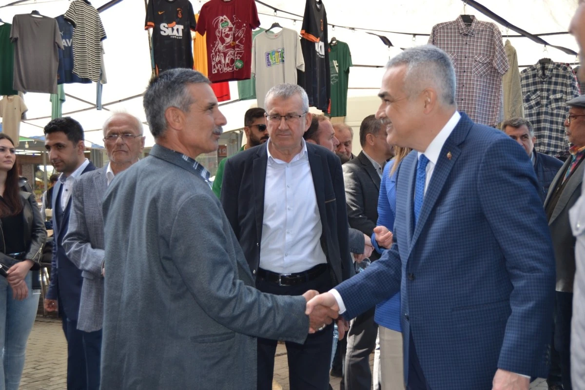 Savaş memleketi Çine'de ilgiyle karşılandı