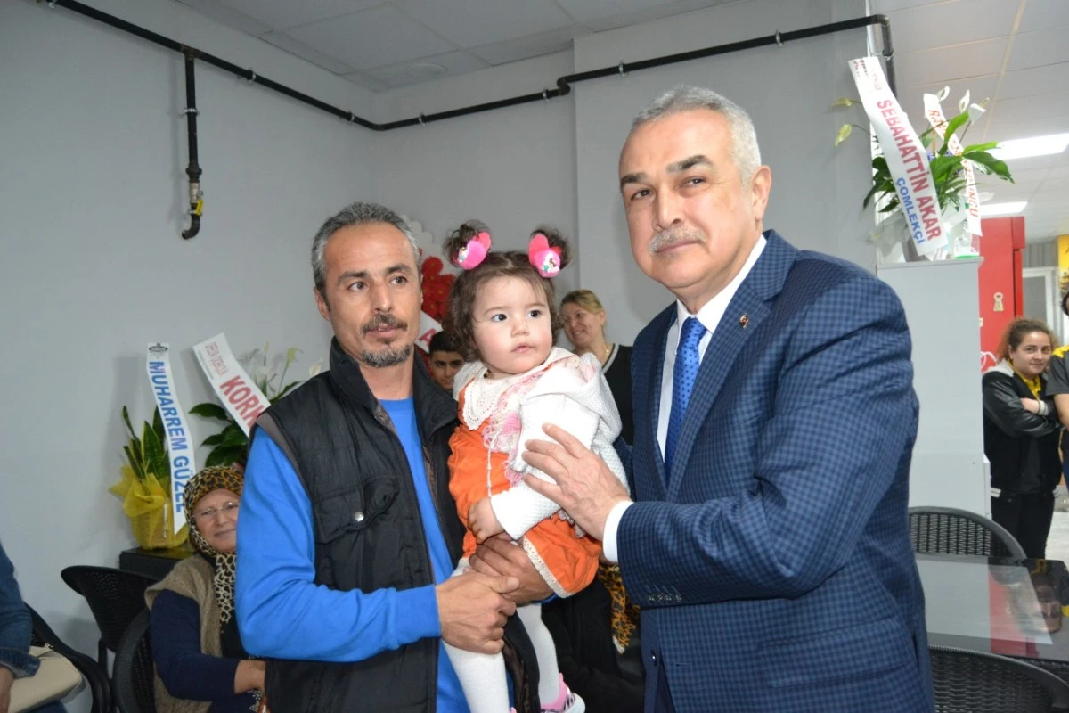 Savaş memleketi Çine'de ilgiyle karşılandı