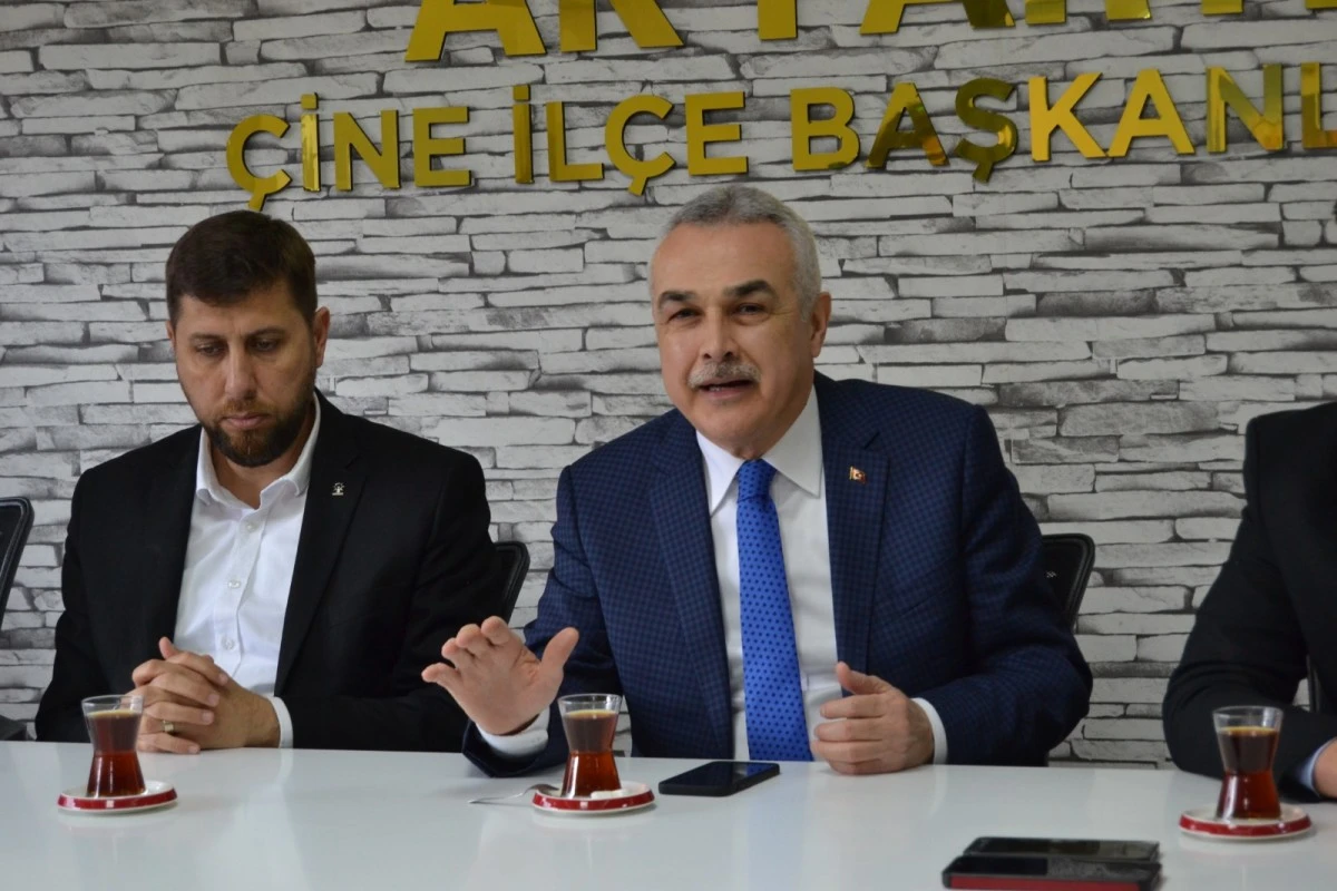 Savaş memleketi Çine'de ilgiyle karşılandı