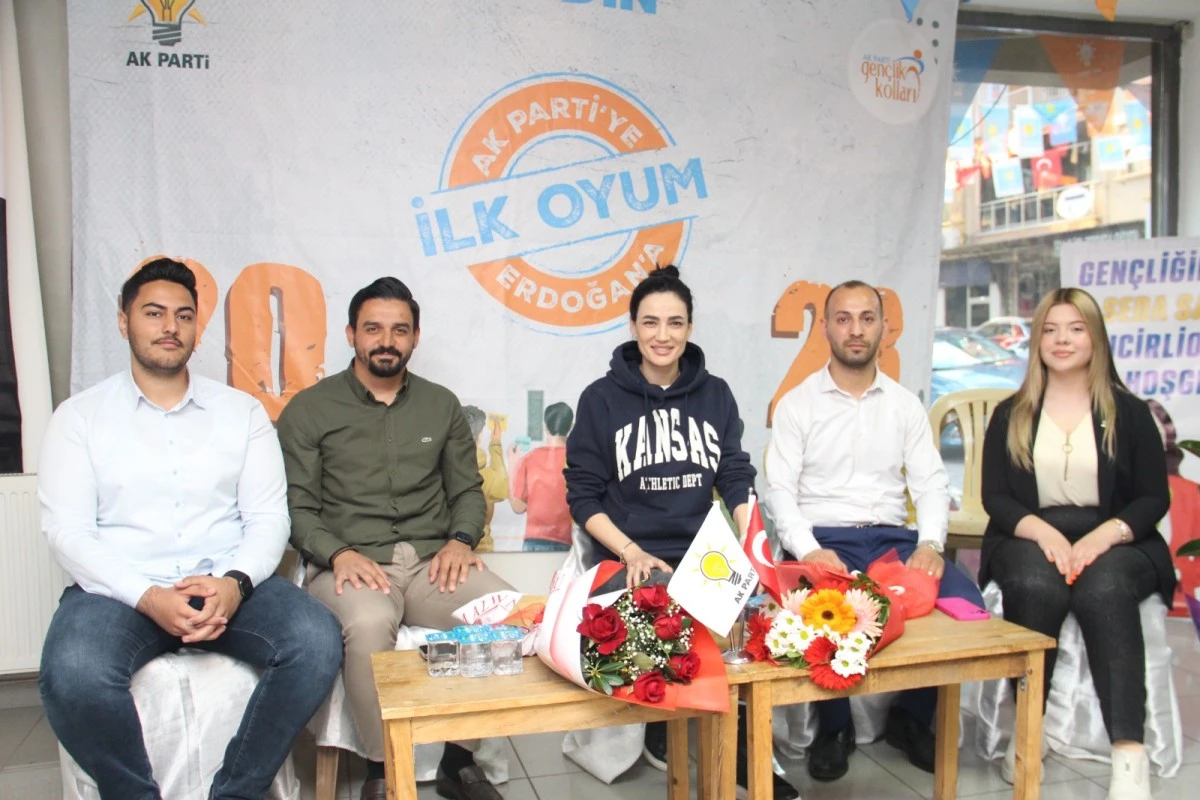 AK Partili Sarıbaş İncirliova’da Teknofest Gençlik ile bir araya geldi