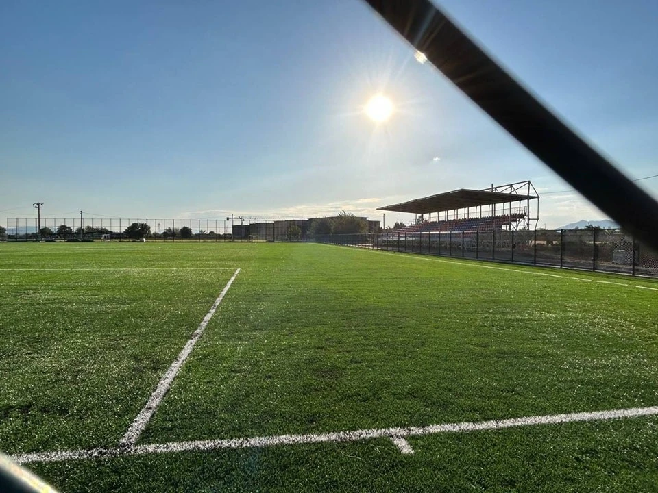 Kardeşköy spor tesisinde çalışmalar hız kesmiyor