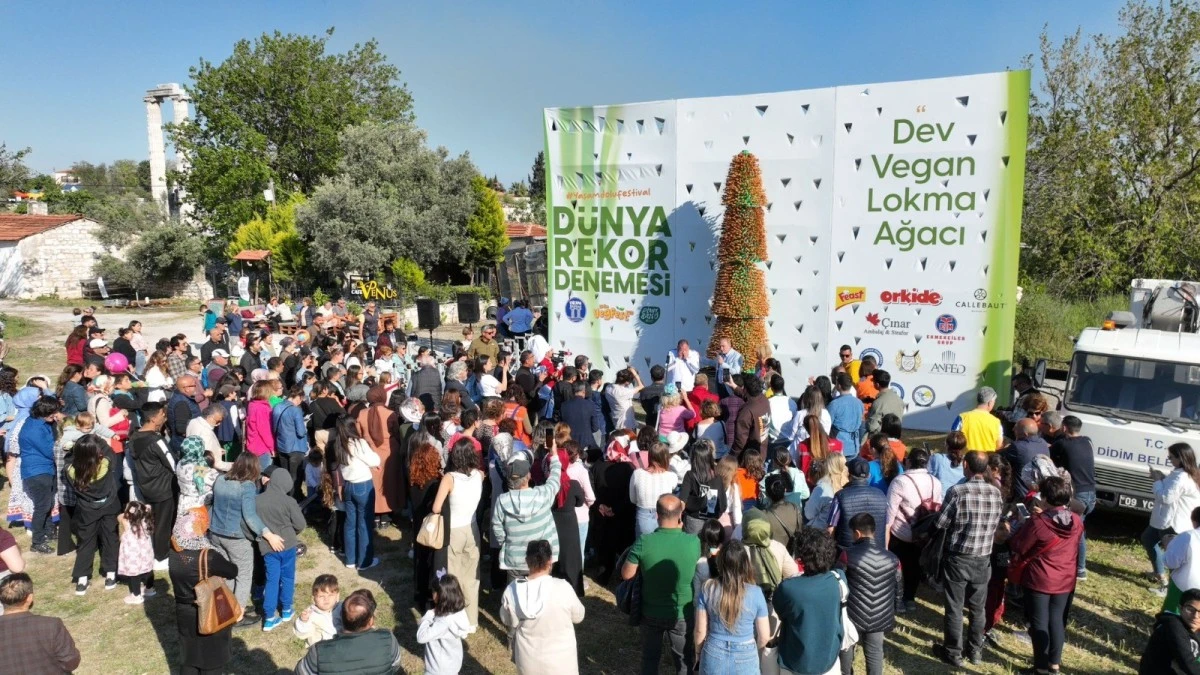 Didim Vegfest'te yeniden rekor kırıldı