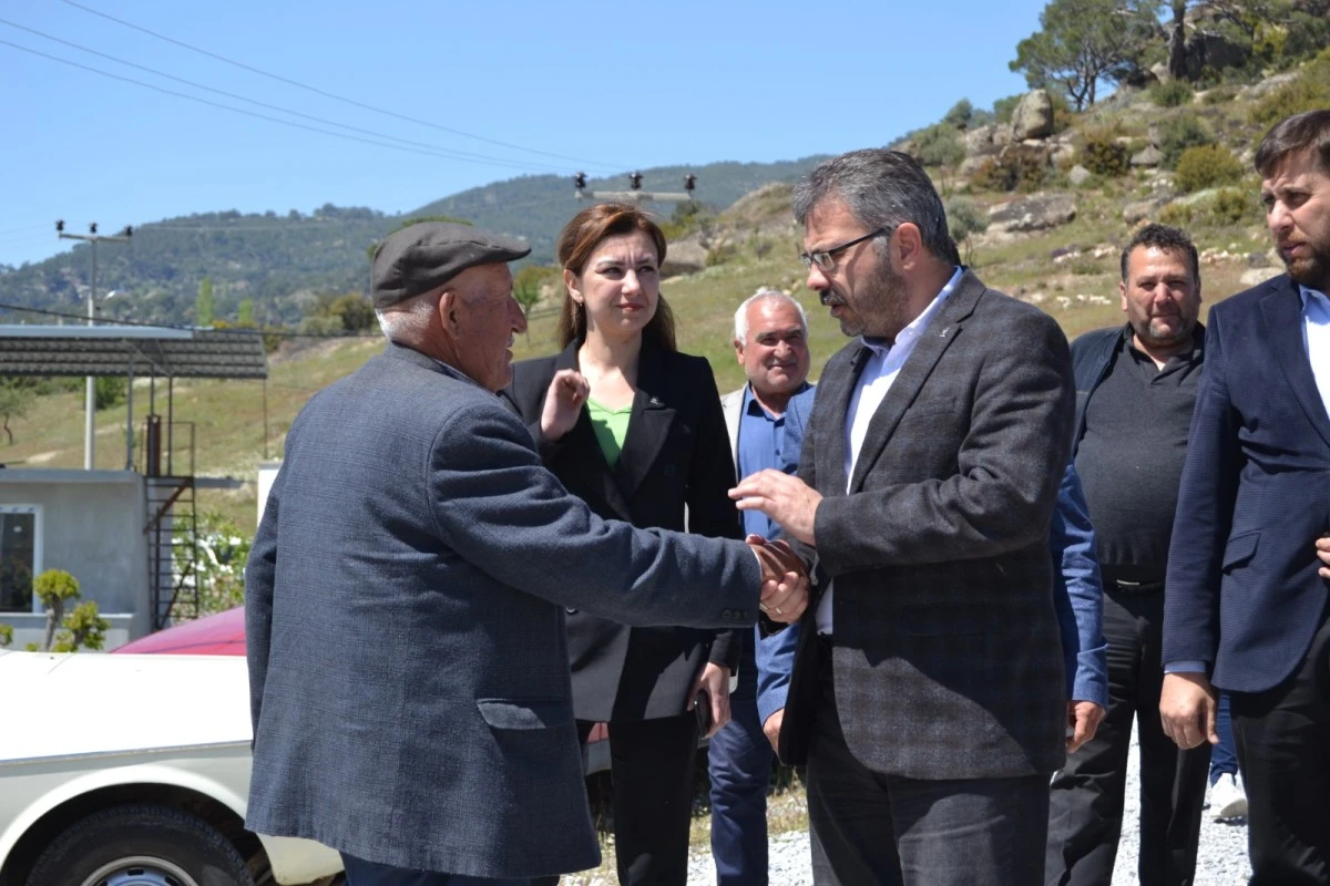 Özmen Çine’de seçim çalışmalarına devam etti