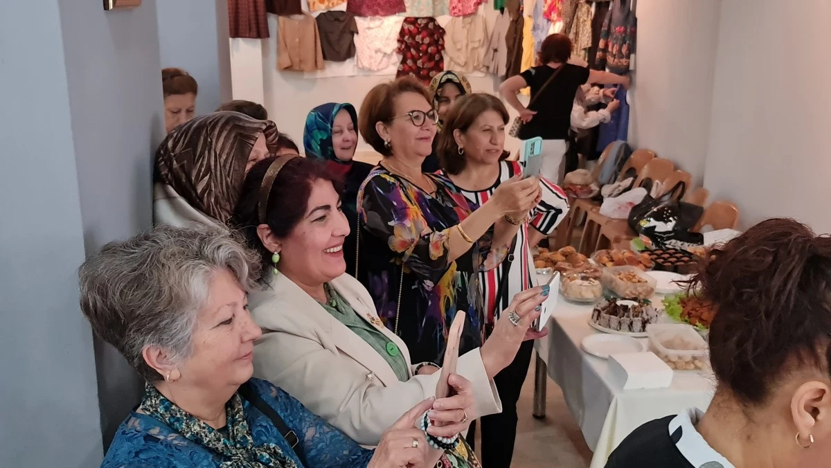Nazilli'de HEM kursiyerlerinden ‘Renklerin Dili’ sergisi