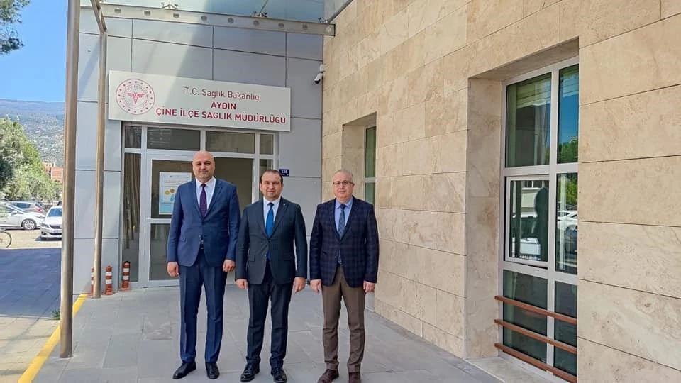 Aydın İl Sağlık Müdürü Şenkul, Çine'deki sağlık çalışmalarını inceledi
