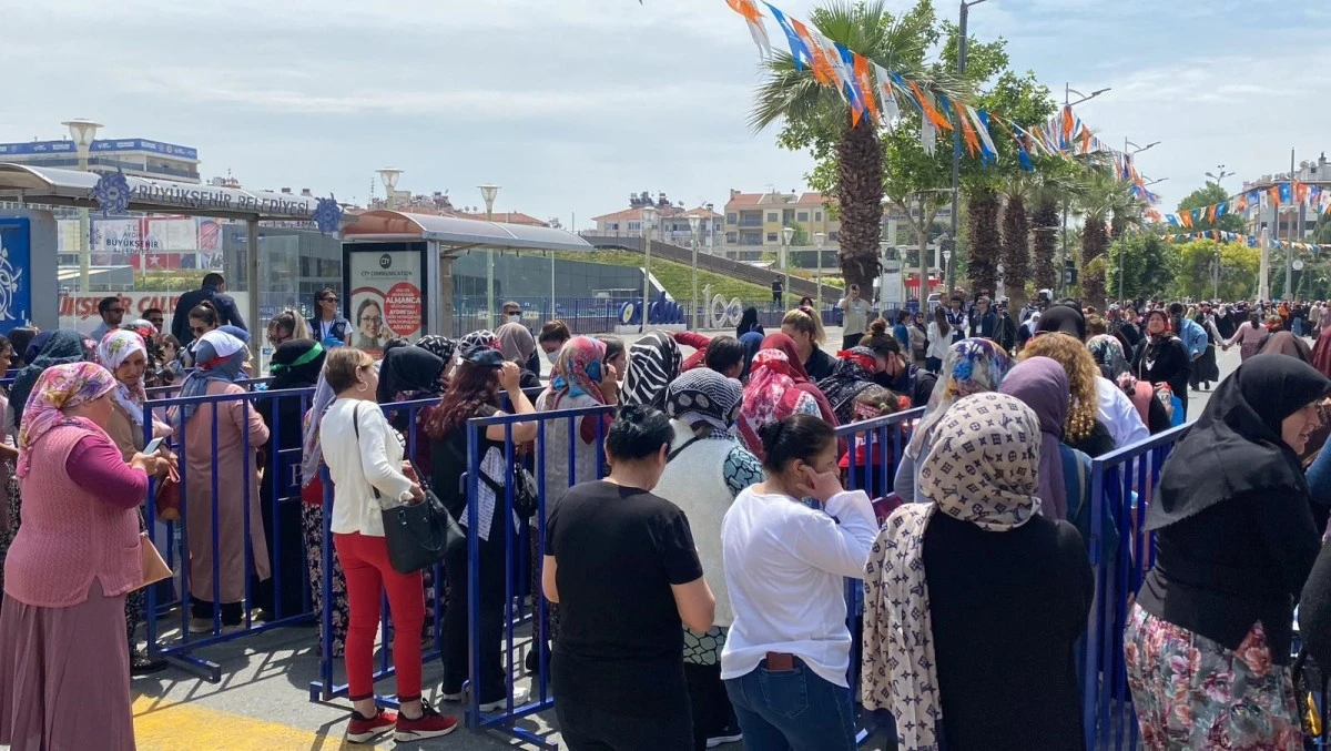 Aydın, Cumhurbaşkanı Erdoğan'ı bekliyor
