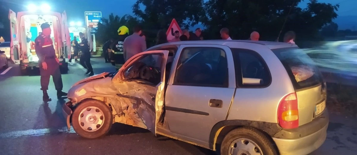 Aydın'da meydana gelen trafik kazasında yürekler ağızlara geldi