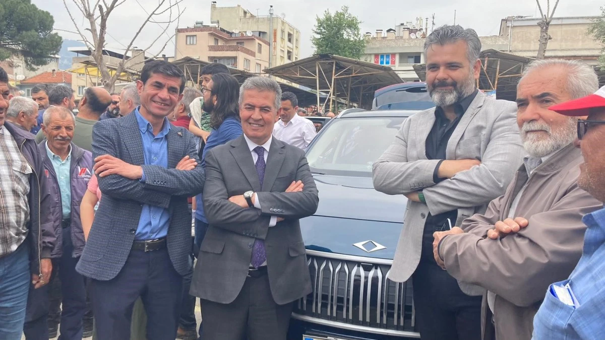 Türkiye'nin otomobili TOGG Aydın'da