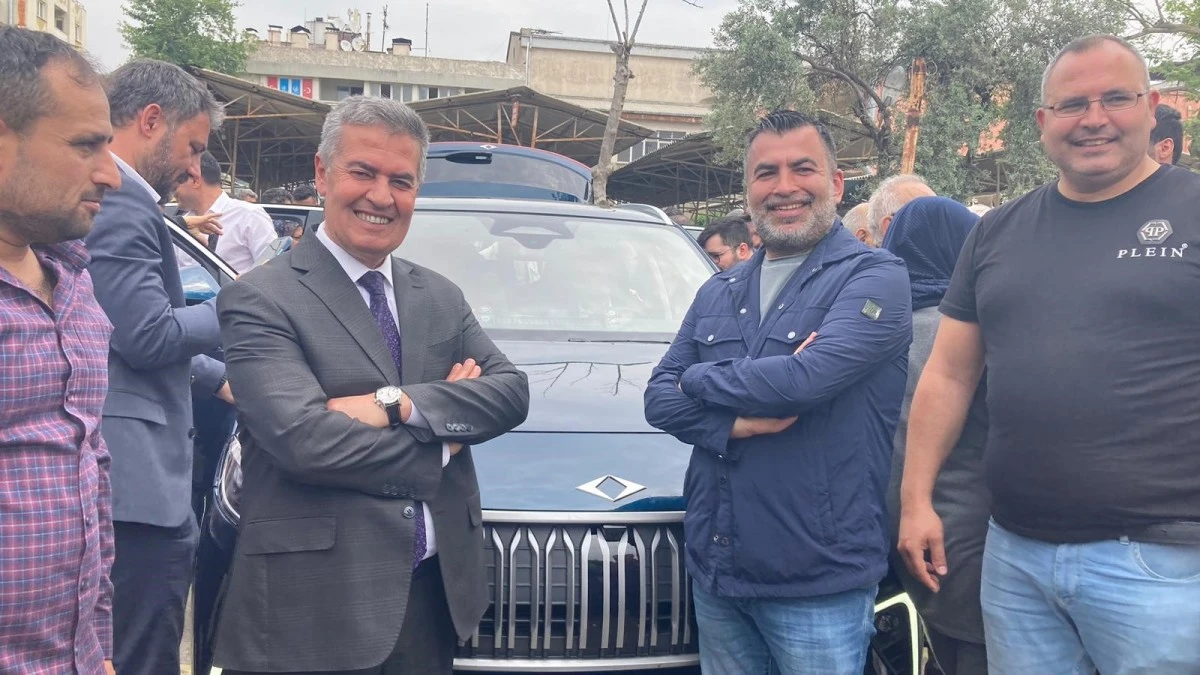 Türkiye'nin otomobili TOGG Aydın'da