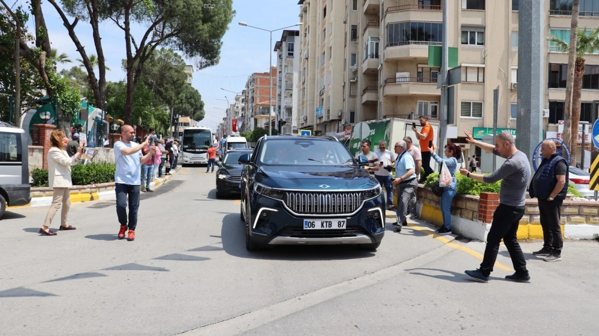 TOGG Nazilli'de miting havası estirdi