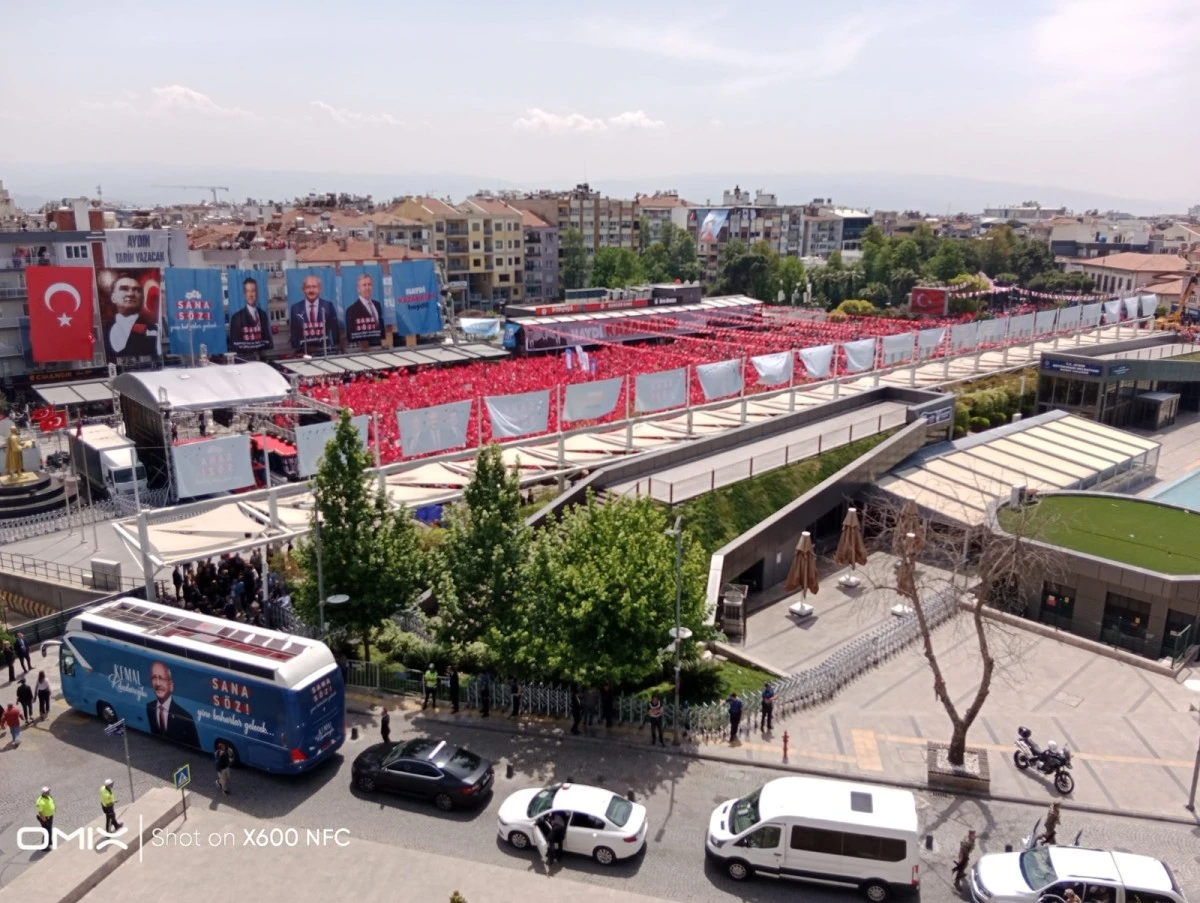 Kılıçdaroğlu Aydın'da tarih yazdı: 65.000